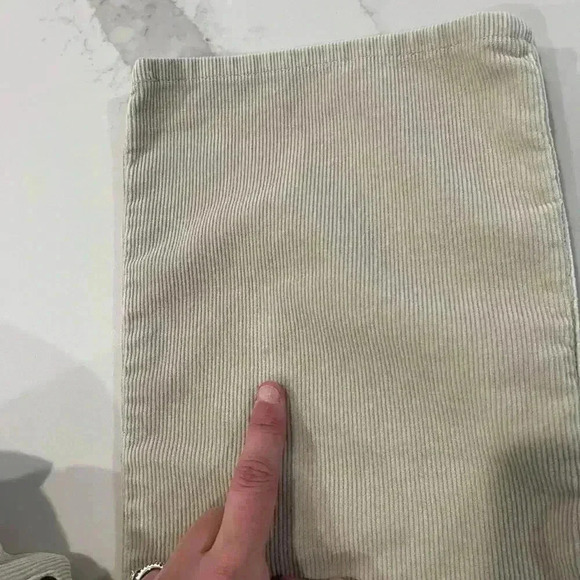 Vintage Express Corduroy Y2K Low Rise Flare Pants Women’s Size 1/2 - Picture 10 of 10